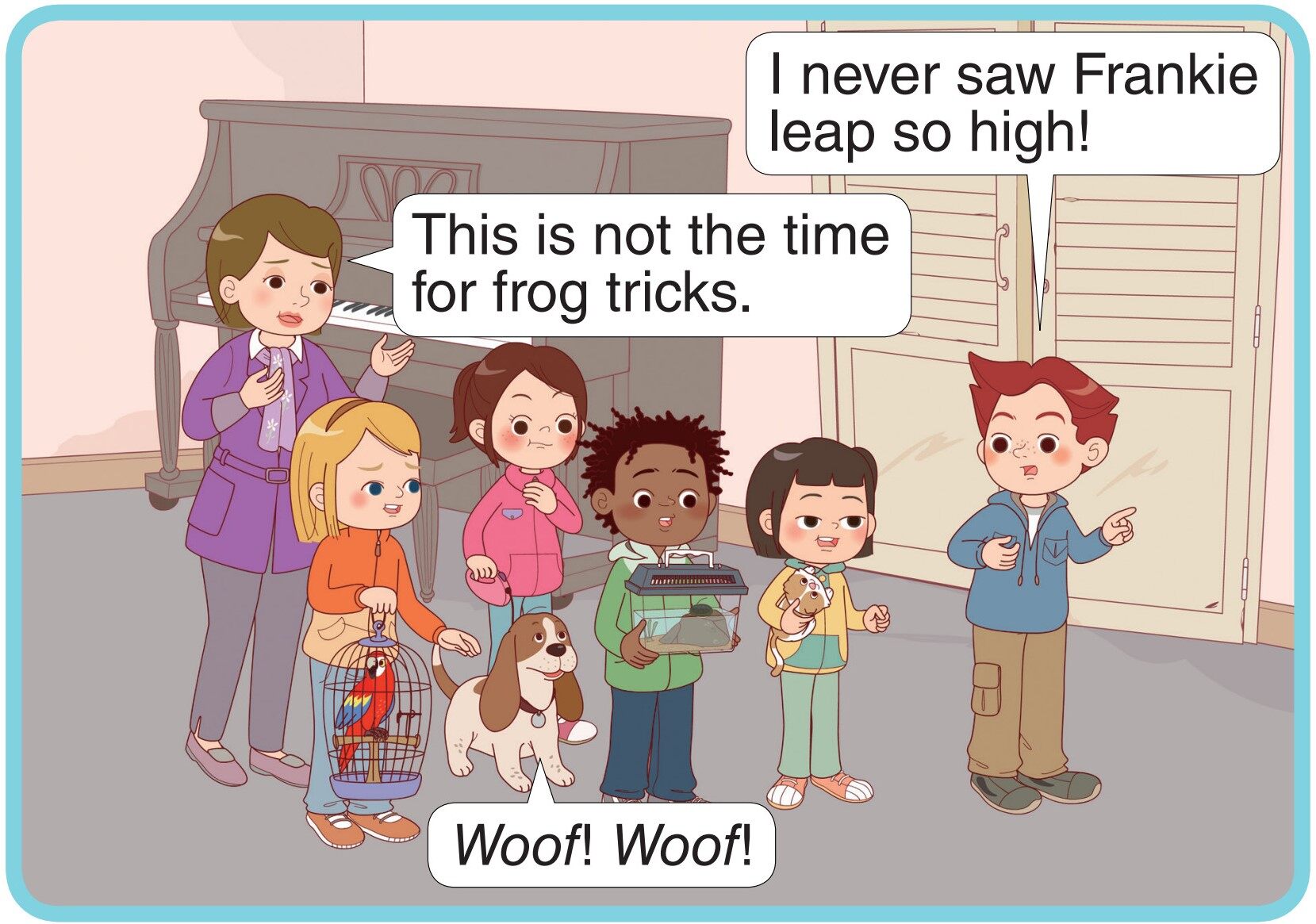 Everyone, Stay Calm!绘本故事第5页