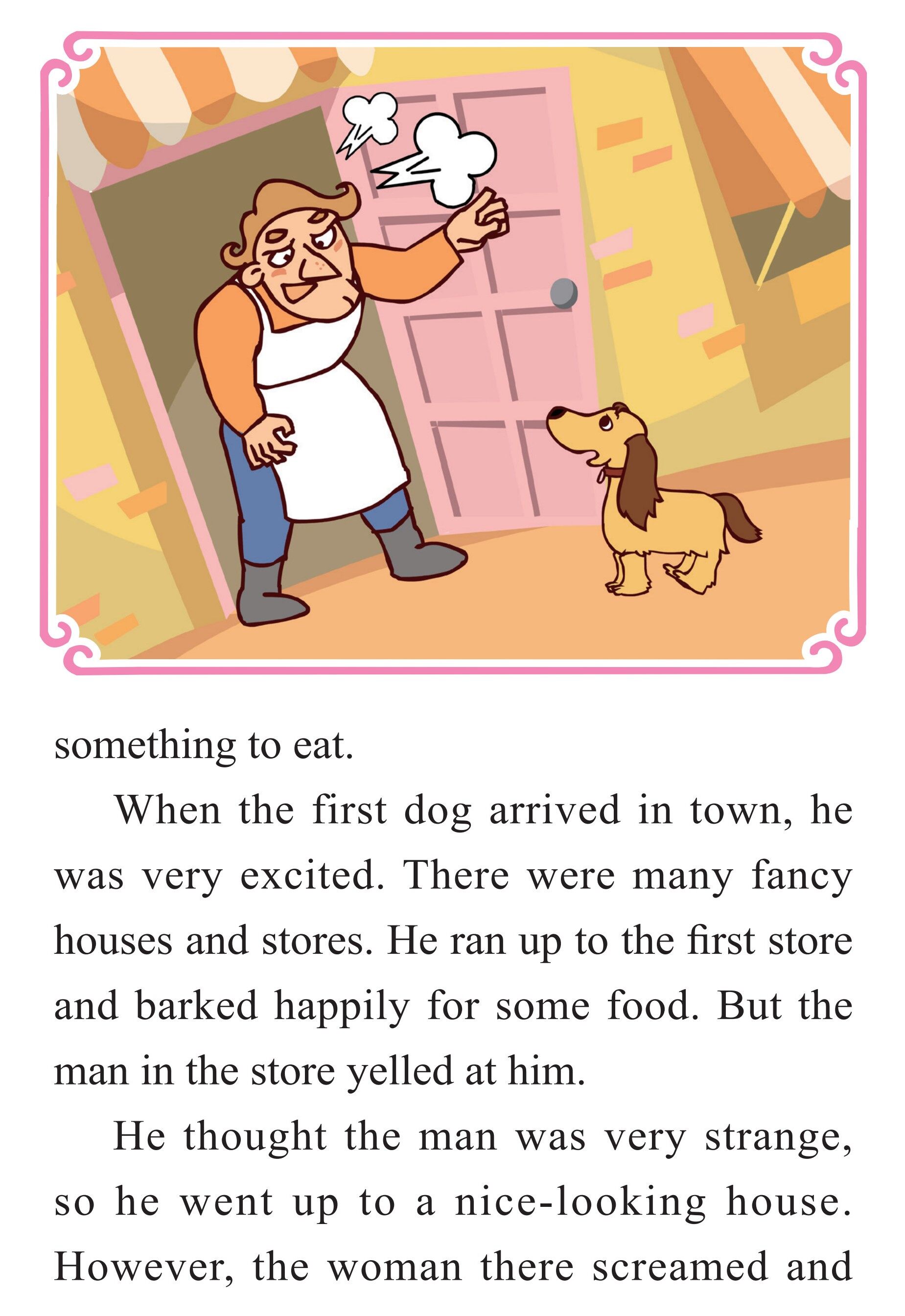 Two Strangers绘本故事第4页