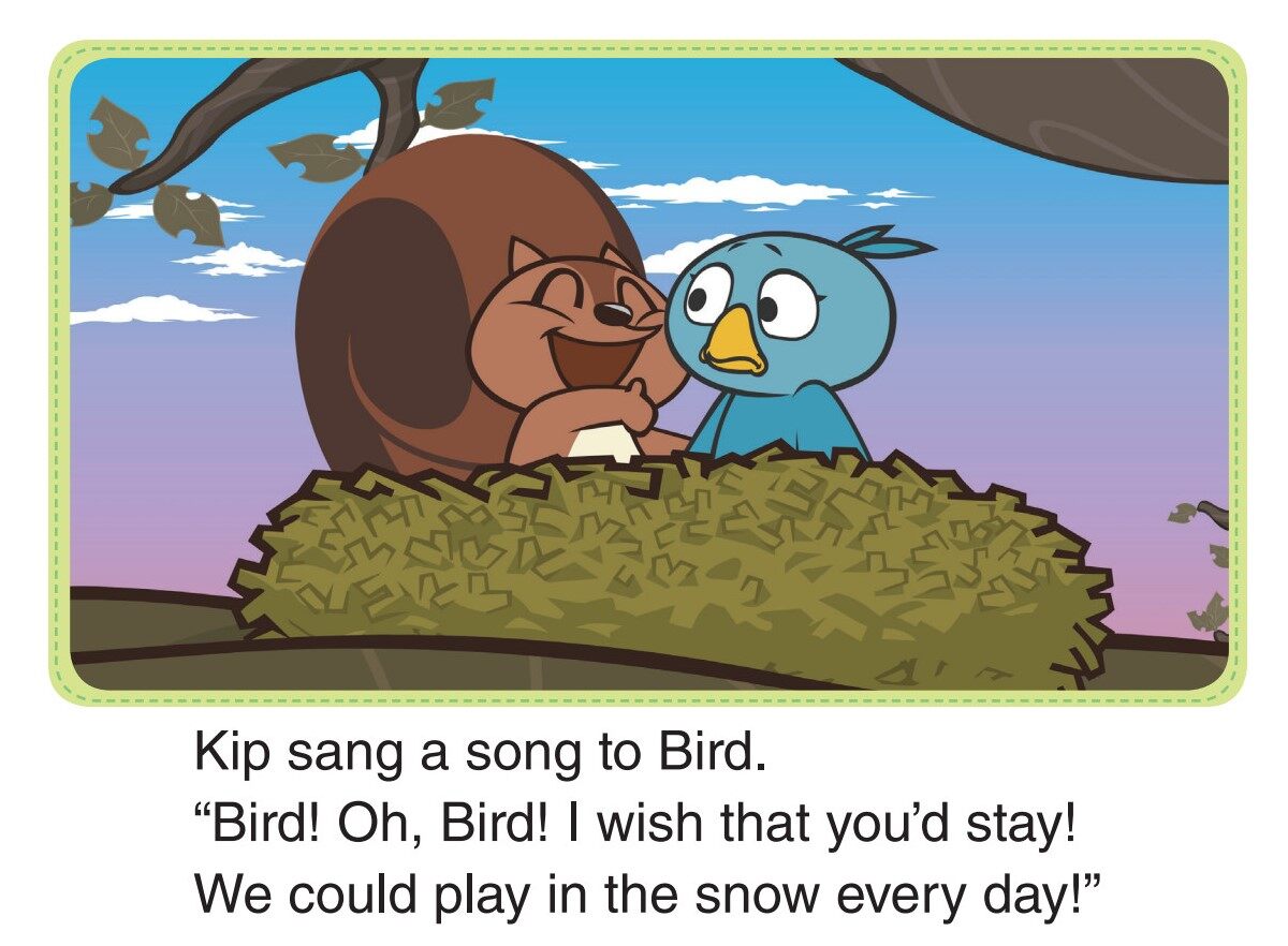 Bird Flies South绘本故事第5页