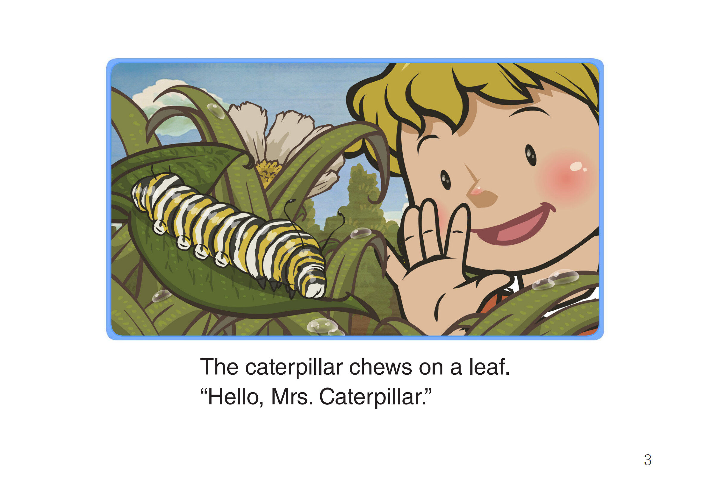 Visitors in My Garden绘本故事第4页