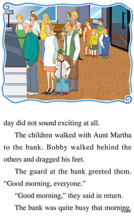 022-The Bank Robbery绘本故事第5页