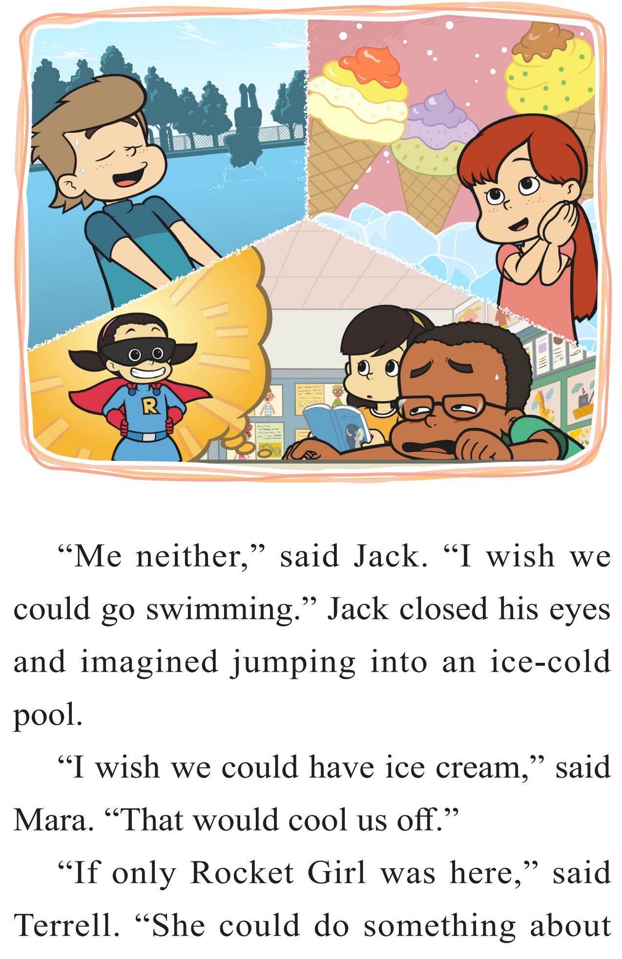 Roxy's Secret Power绘本故事第5页