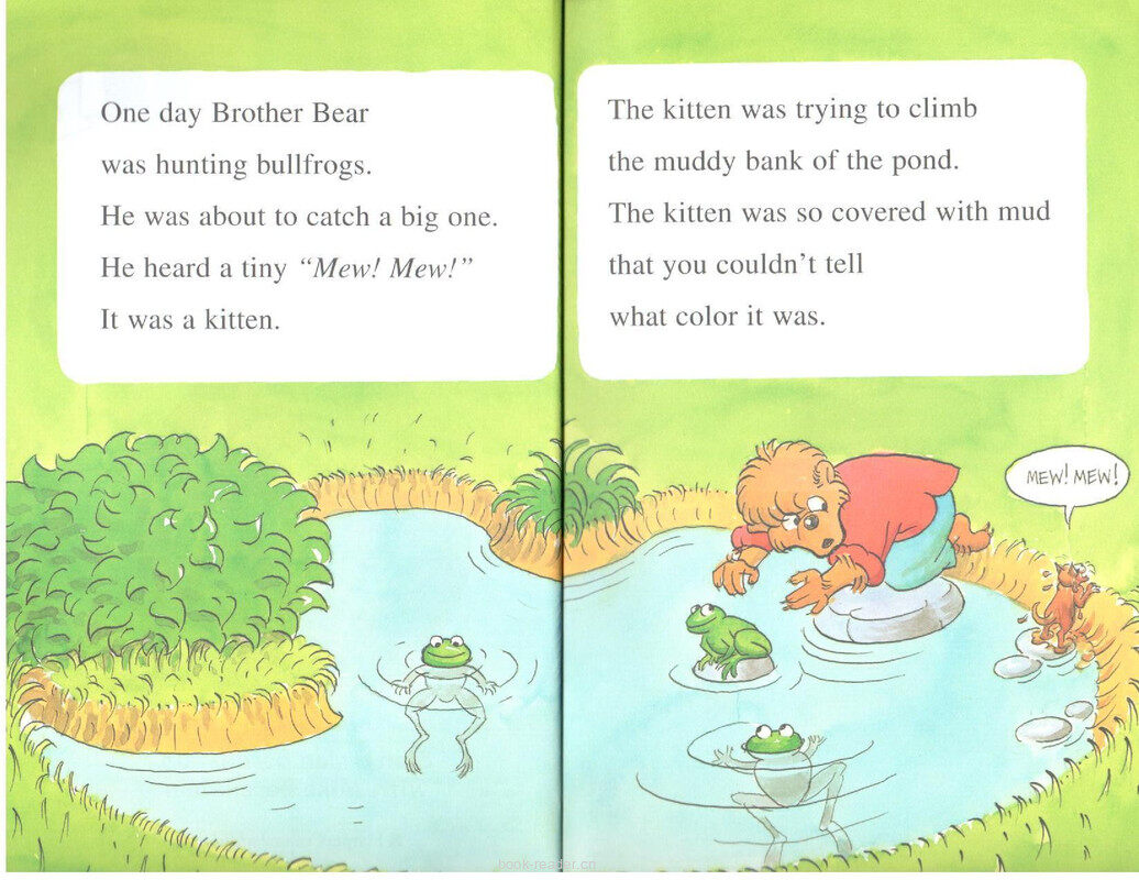 The Berenstain Bears' New Kitten绘本故事第3页