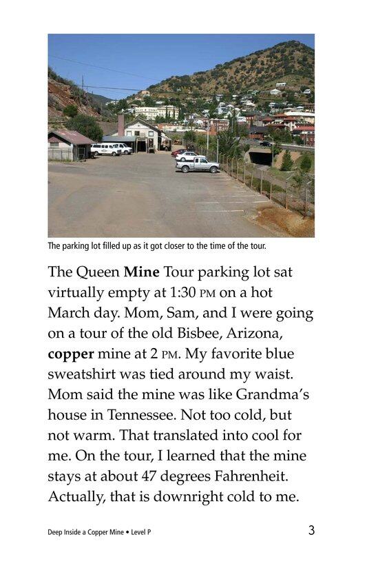 Deep Inside a Copper Mine绘本故事第3页