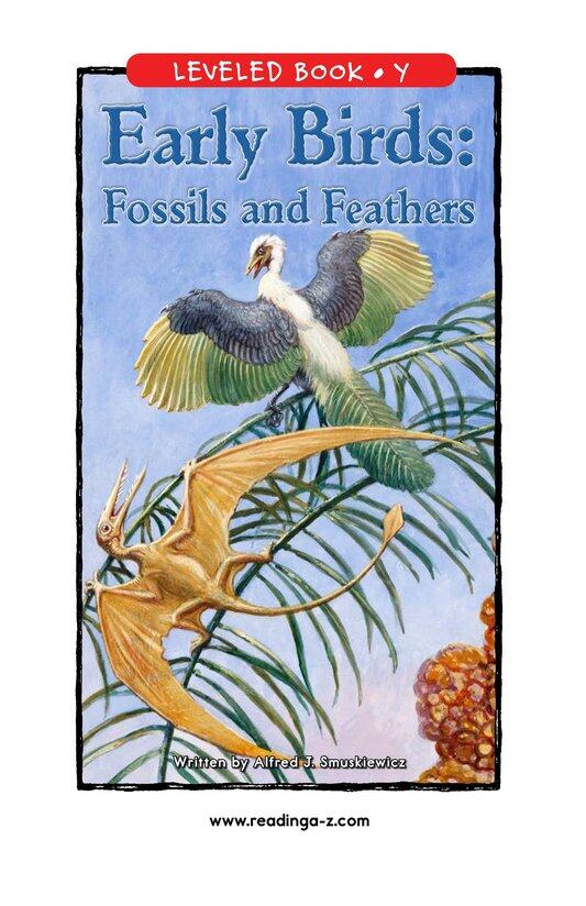 Early Birds Fossils and Feathers绘本故事第2页