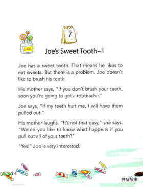 Joe's Sweet Tooth-1绘本故事第2页