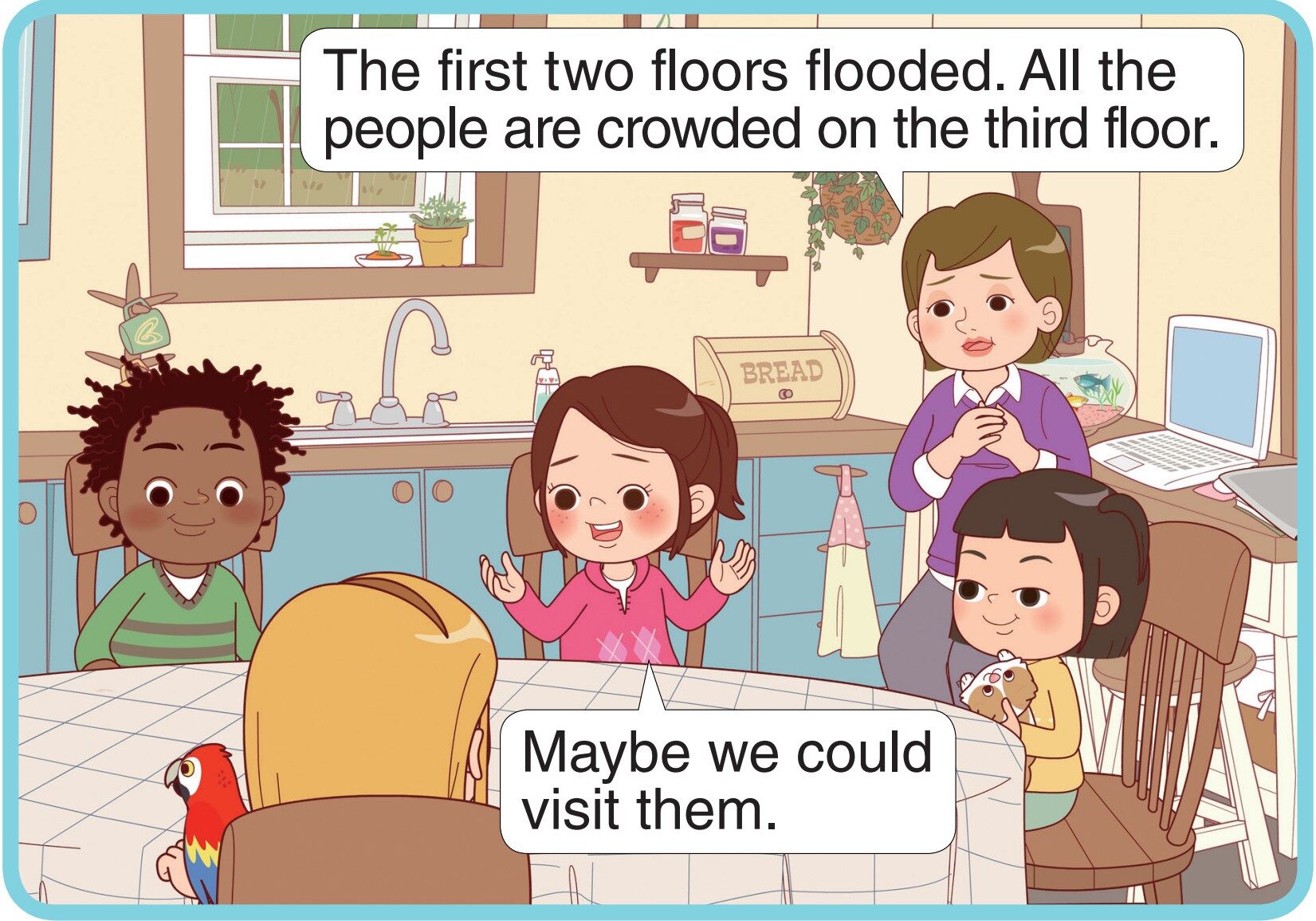 The Flood绘本故事第5页