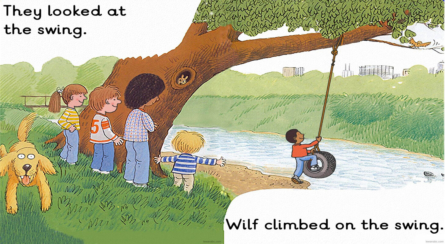 The Rope Swing绘本故事第4页