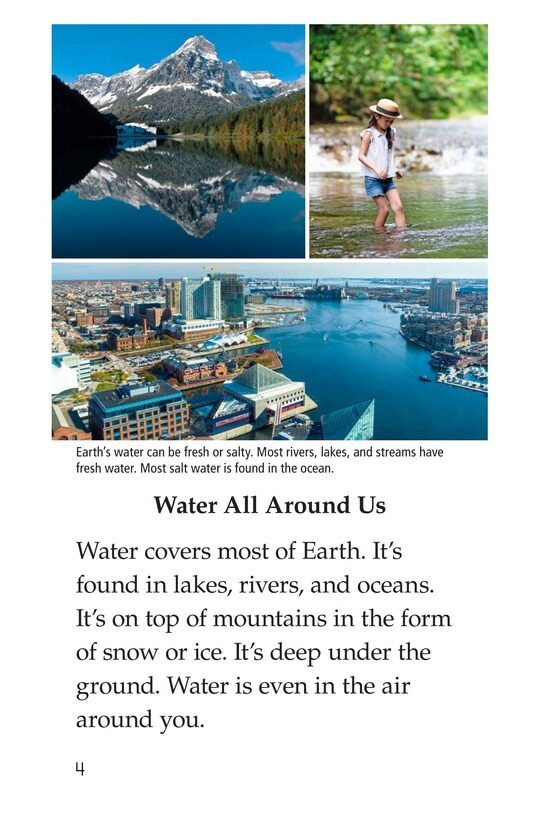 The Water Cycle绘本故事第3页