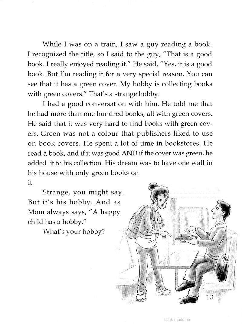 A Strange Hobby绘本故事第3页