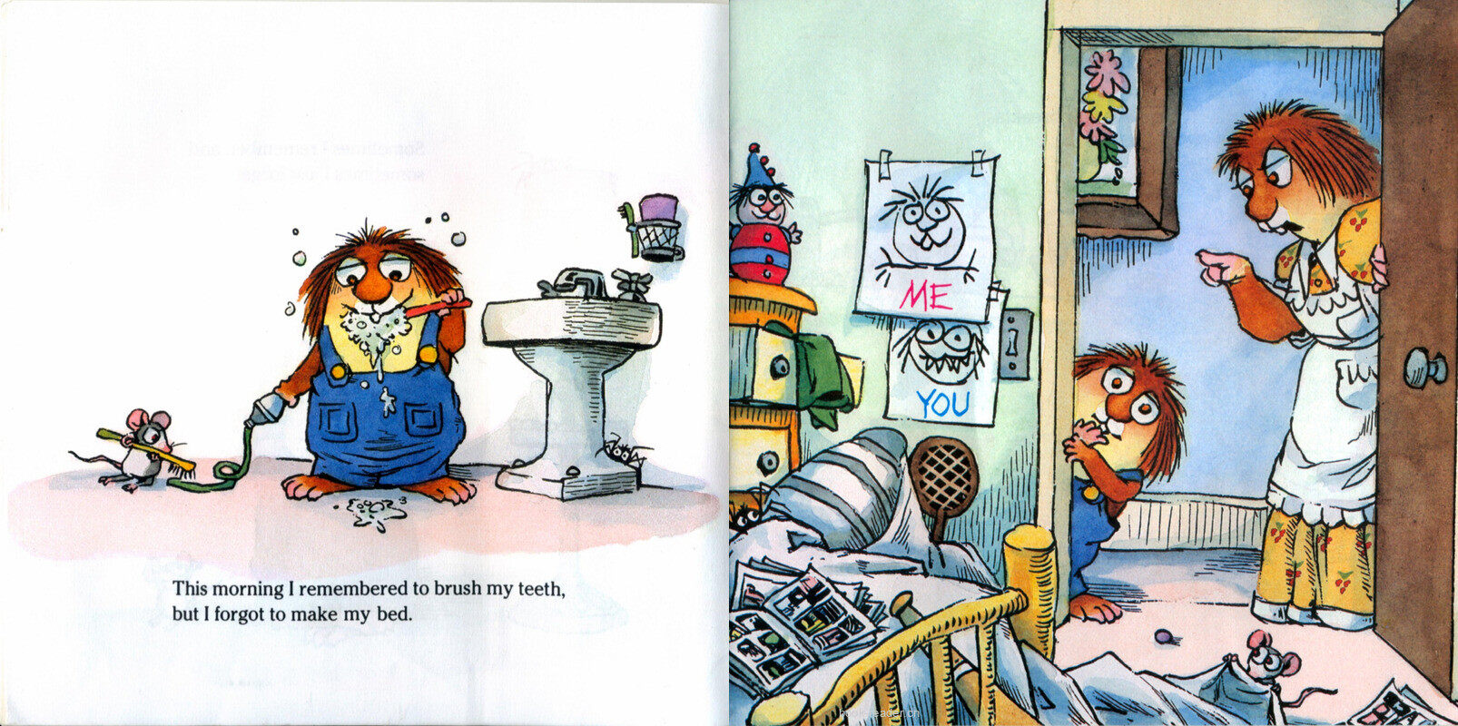 I Just Forgot绘本故事第4页