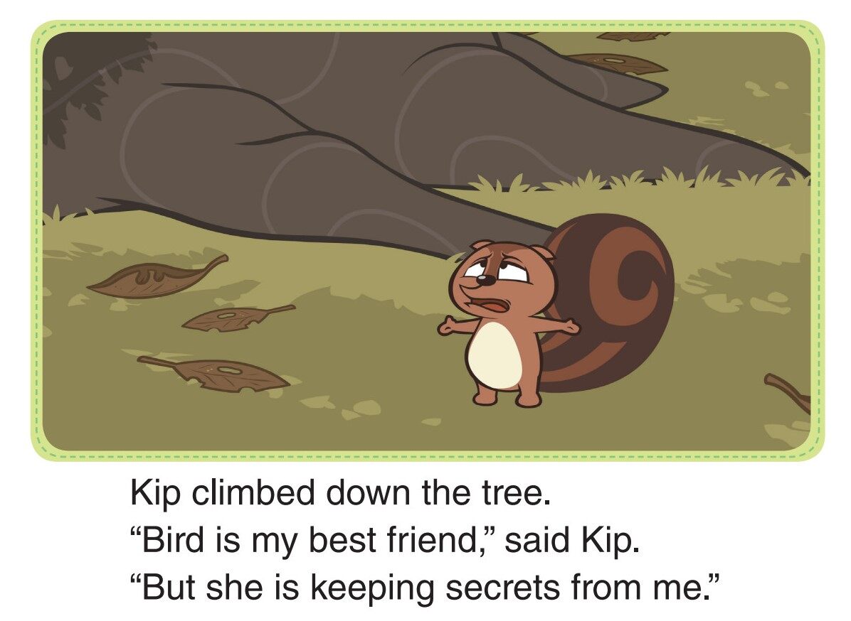 A New Friend绘本故事第2页