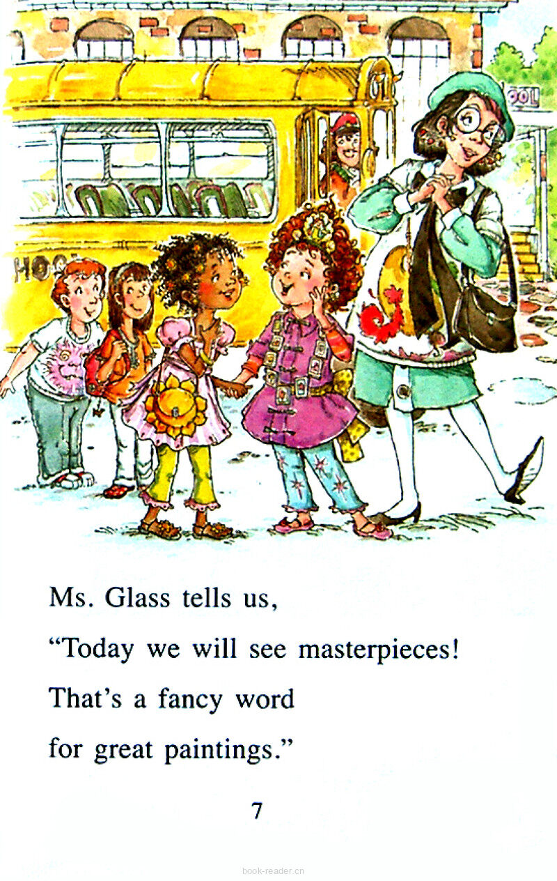 Fancy Nancy at the Museum绘本故事第5页