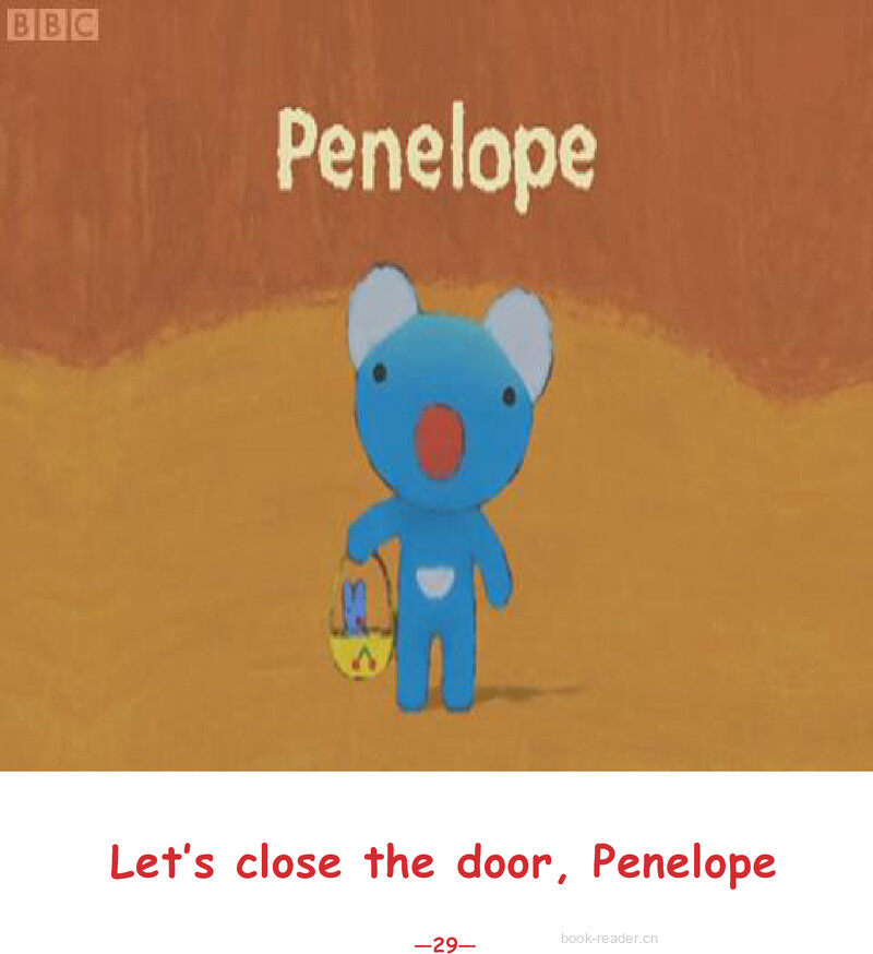 Lets Close The Door Penelope绘本故事第2页