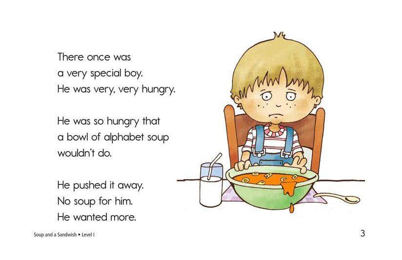 Soup and a Sandwish绘本故事第3页