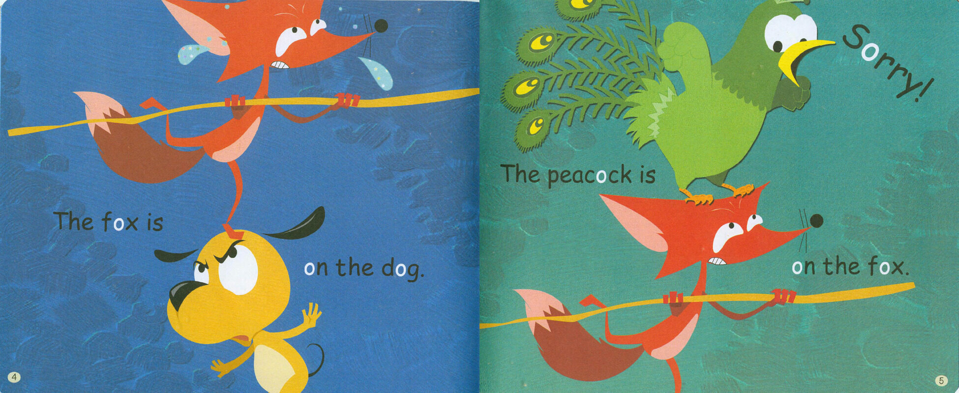 O What's going on绘本故事第4页