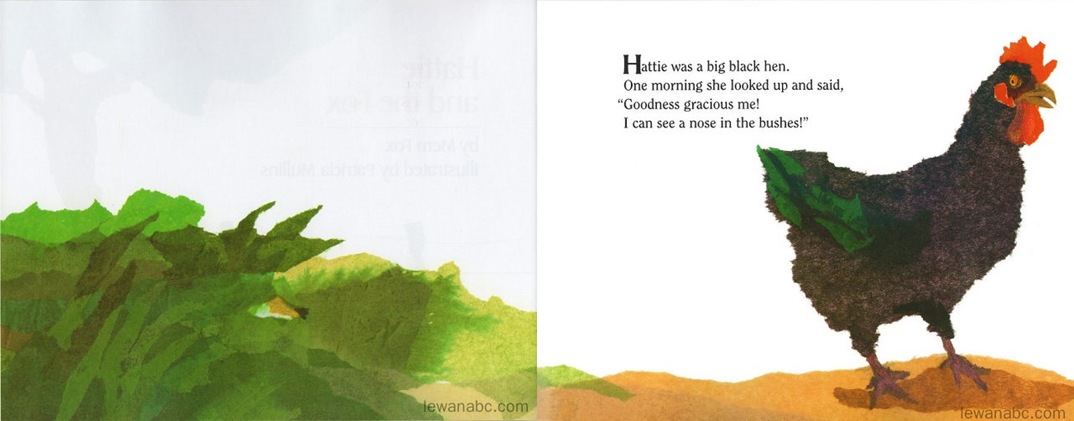 (8周)Hattie and the Fox绘本故事第3页