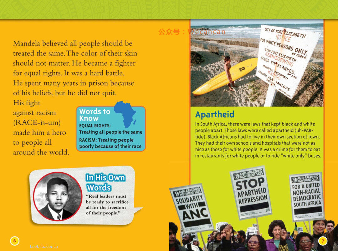 Nelson Mandela绘本故事第4页
