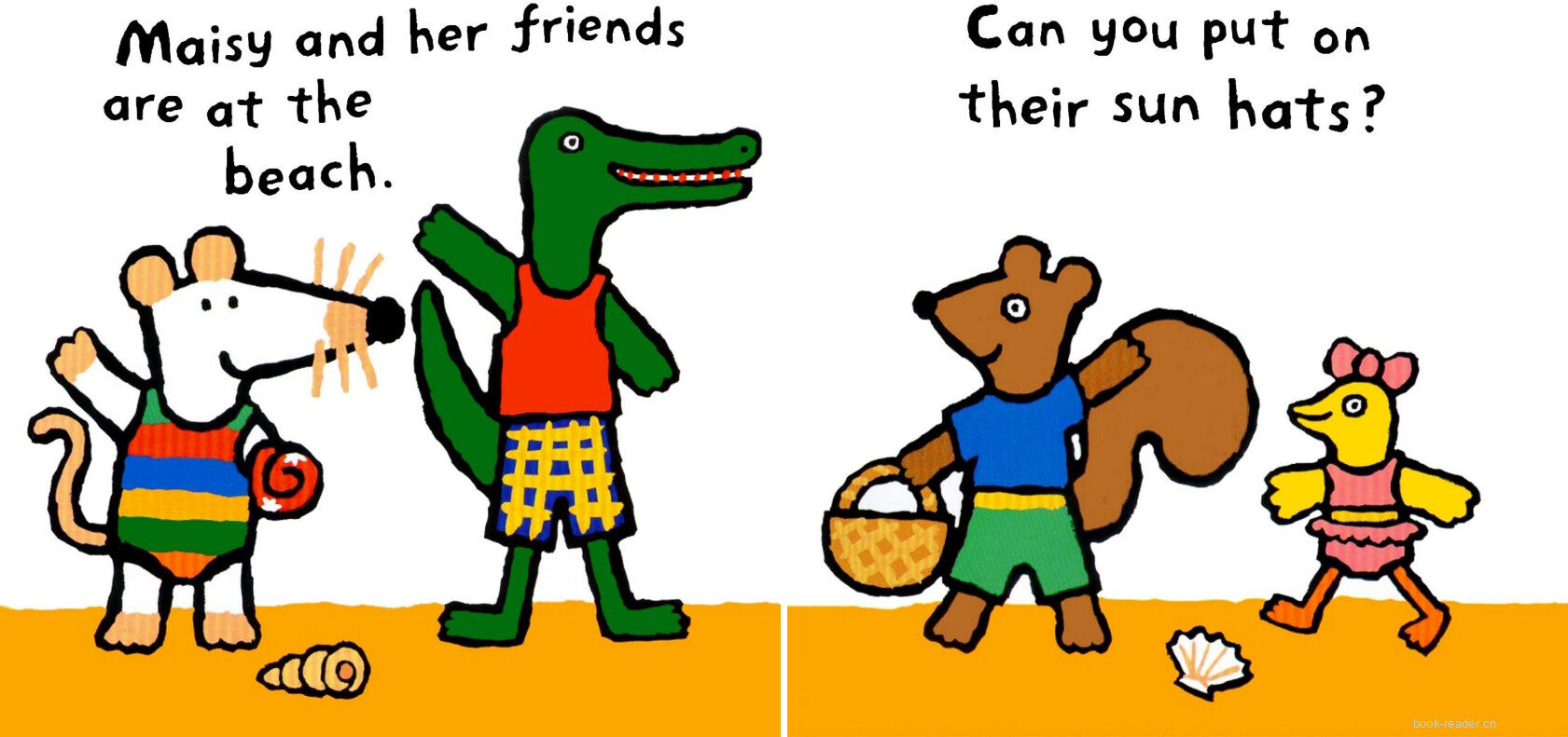 Maisy at the Beach绘本故事第3页