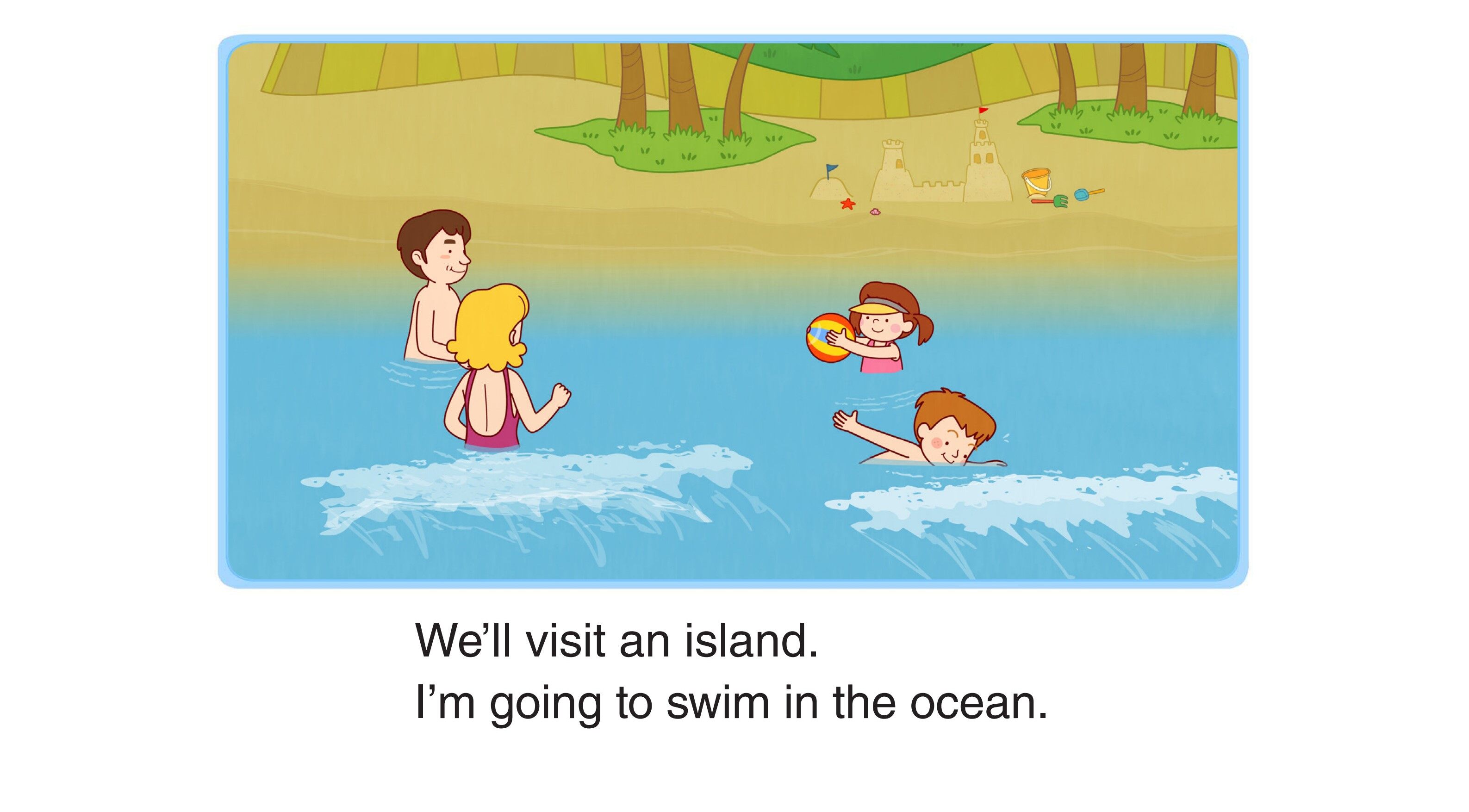 My Summer Vacation绘本故事第5页