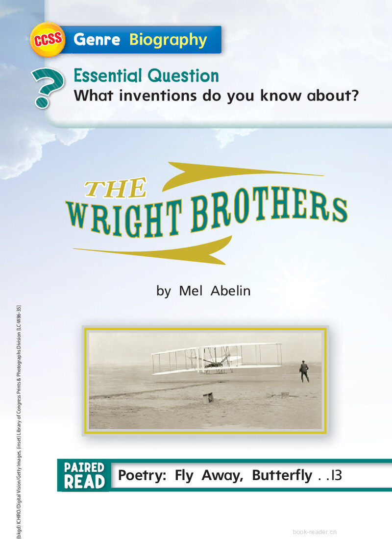 G1 ELL U5W3 The Wright Brothers绘本故事第3页
