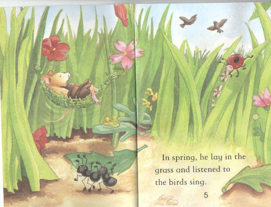 The Town Mouse and the CountryMouse绘本故事第4页