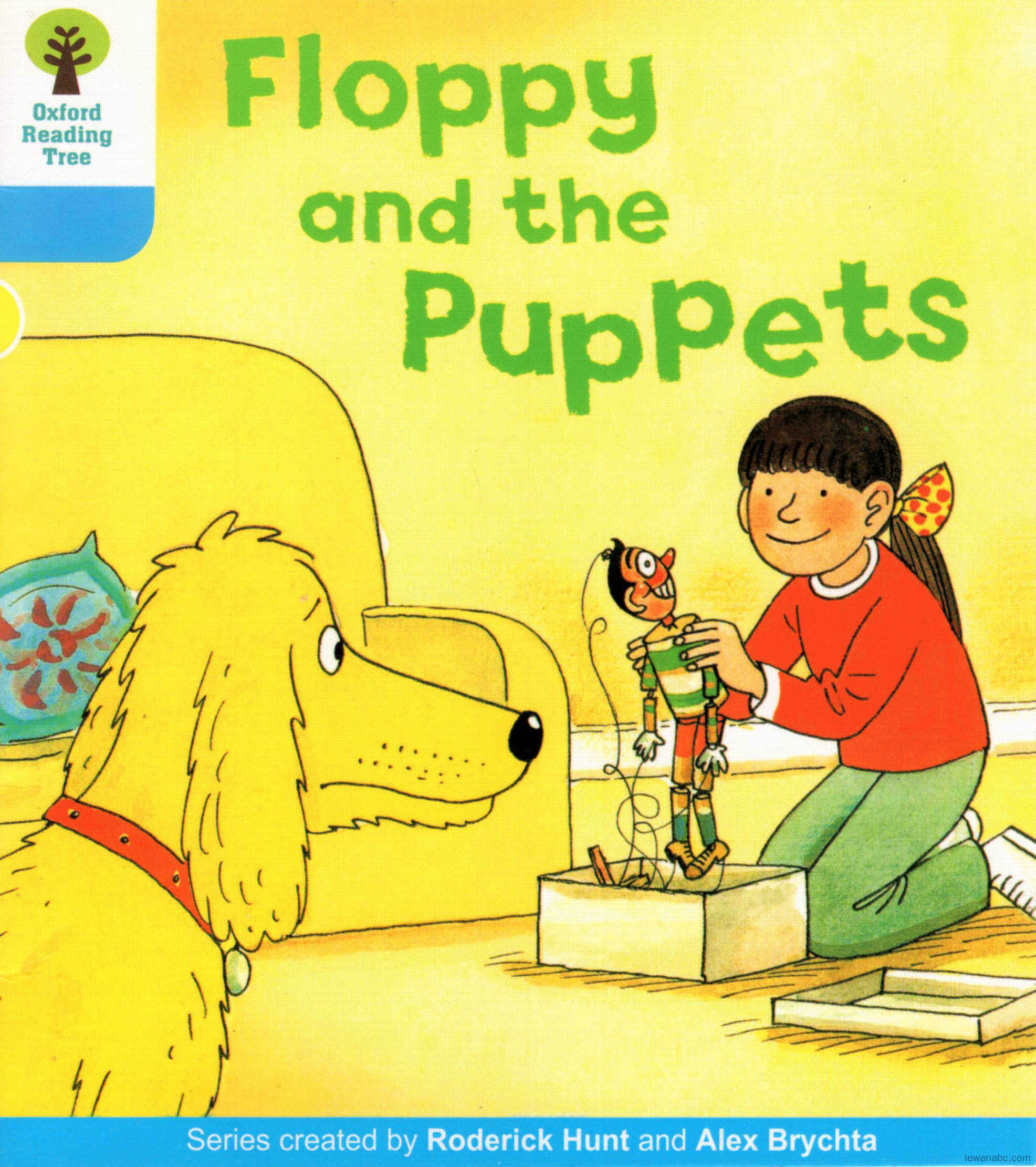 Floppy and the Puppets绘本故事第2页