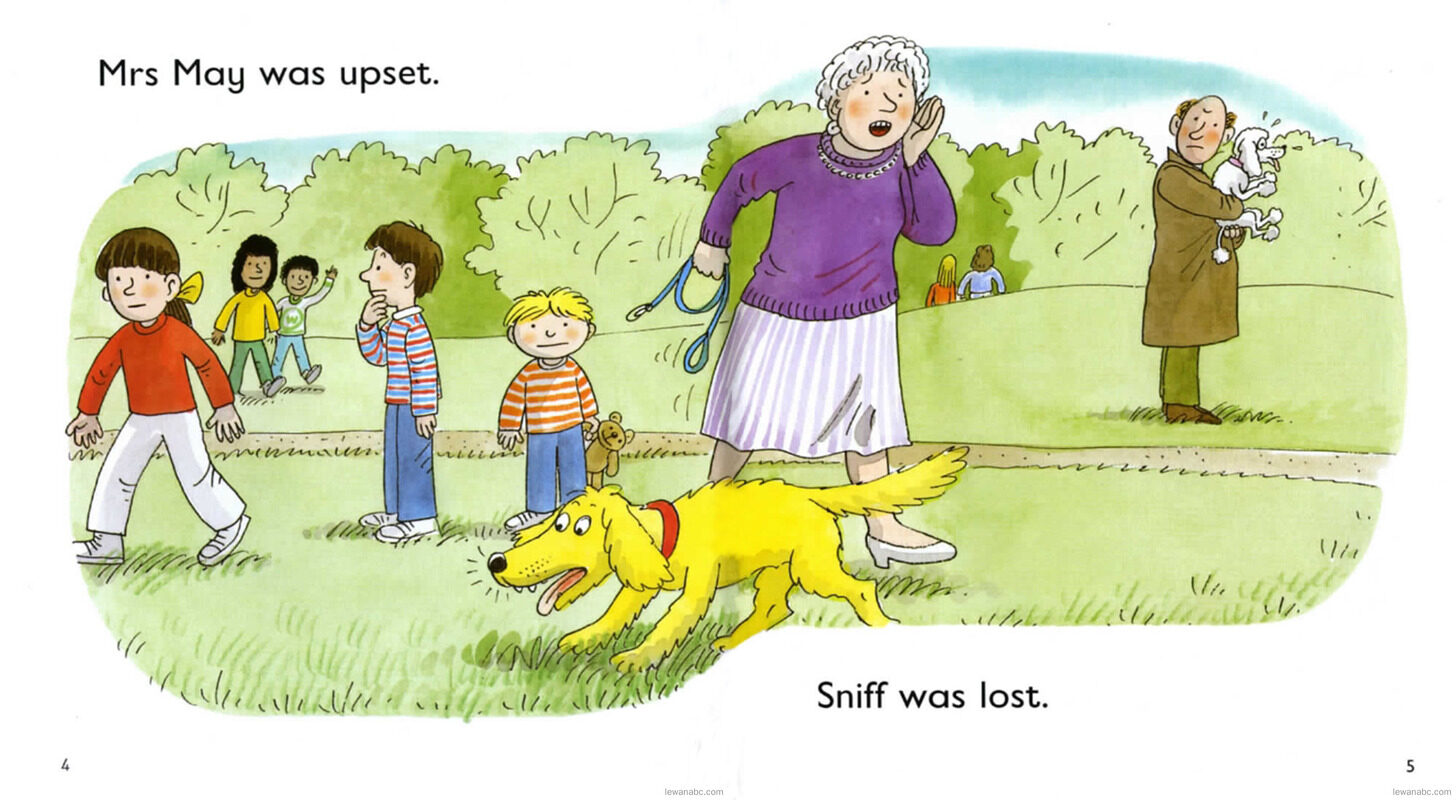 The Lost Puppy绘本故事第5页