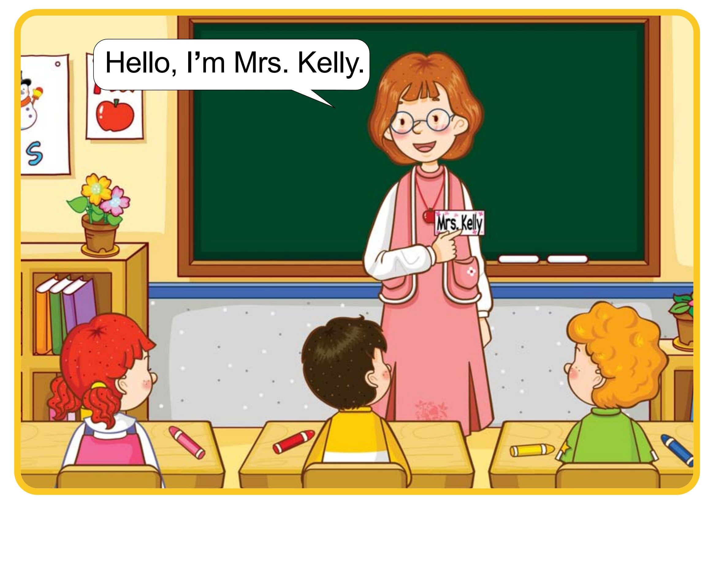 My Name Is Minwoo绘本故事第2页