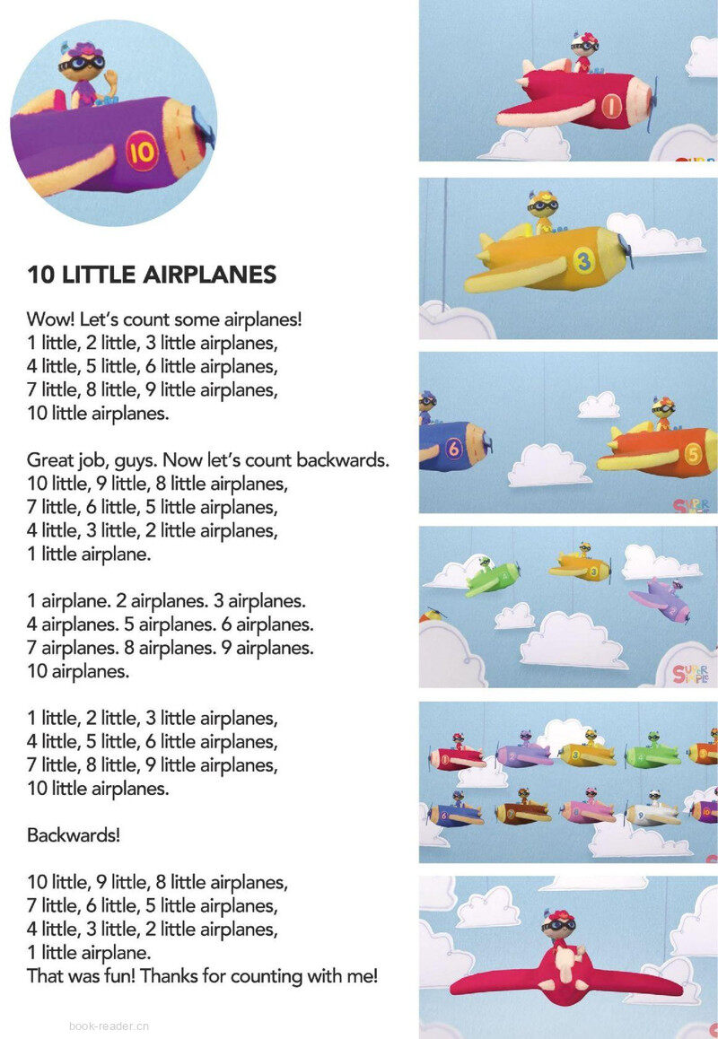 10 Little Airplanes绘本故事第2页