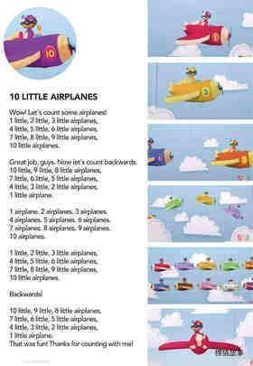 10 Little Airplanes绘本故事第2页