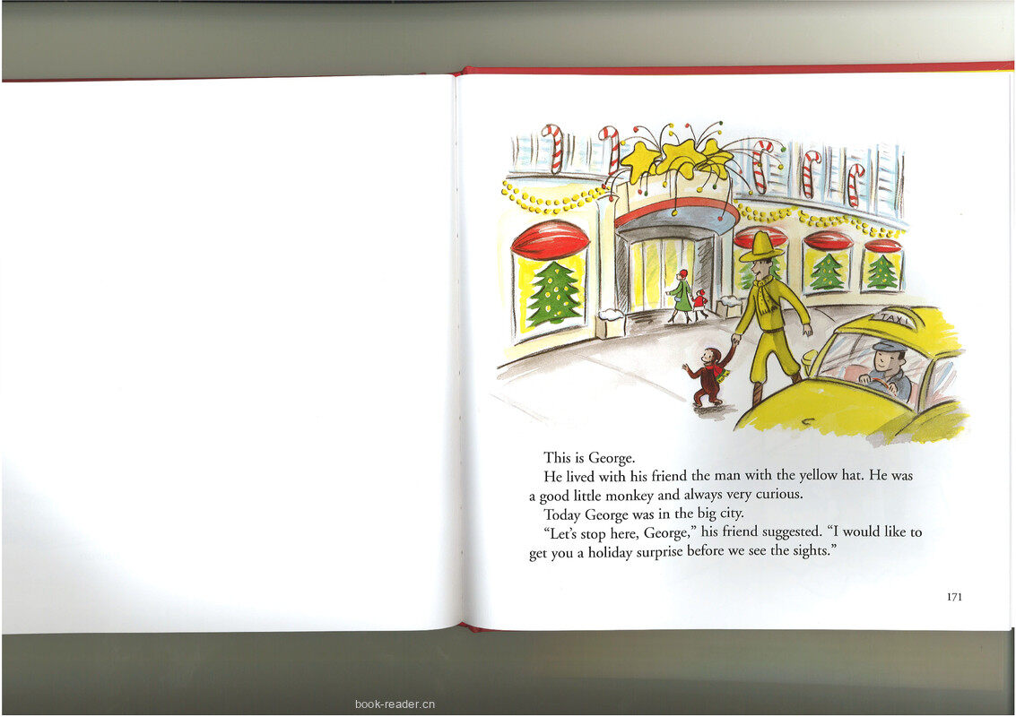 Curious George in the Big City绘本故事第3页