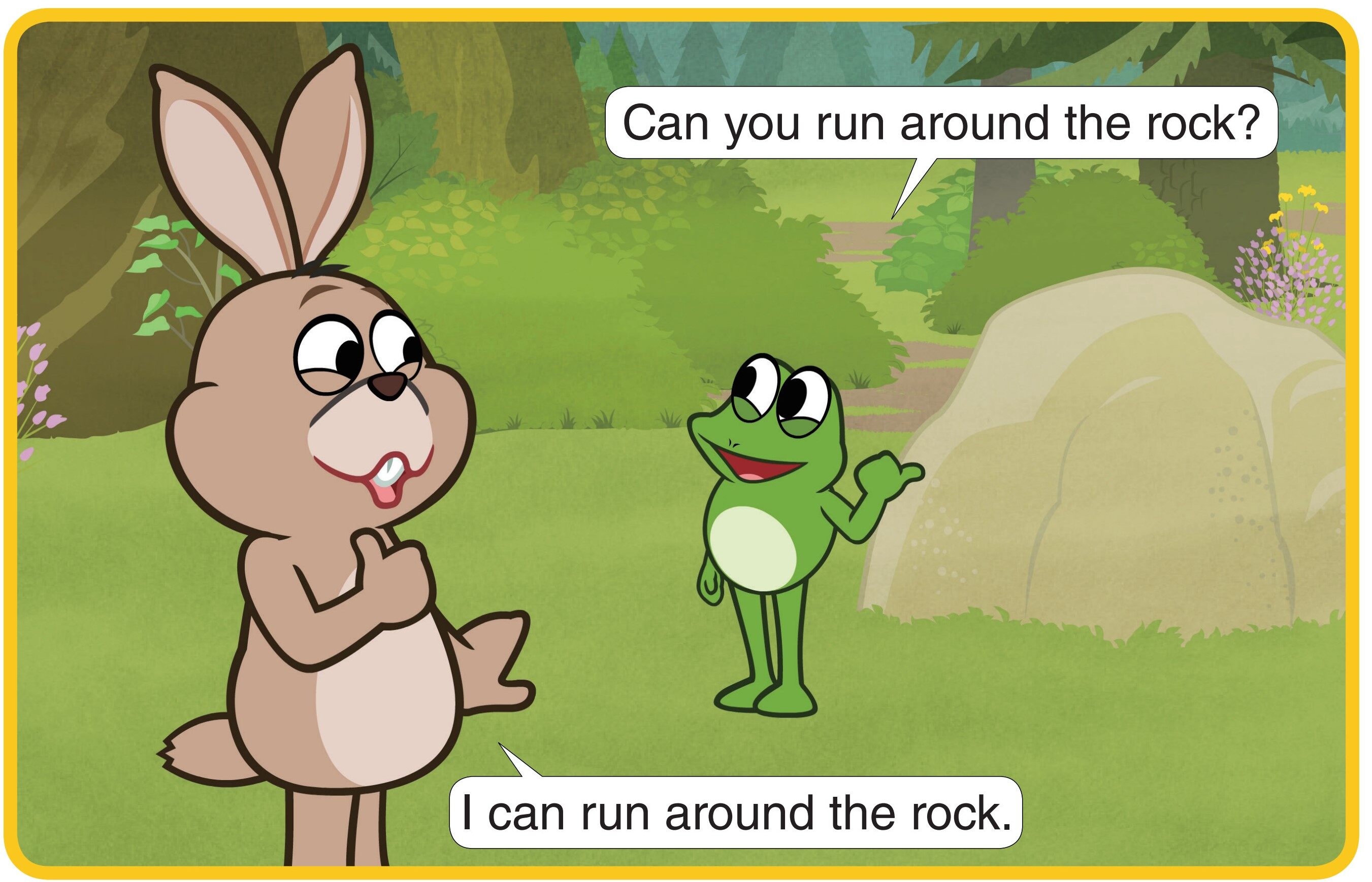 Watch Me Run绘本故事第3页