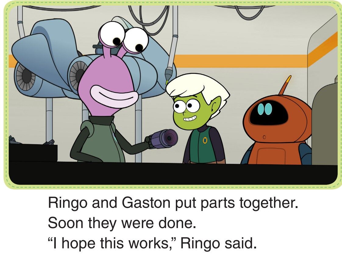 The Big Race绘本故事第2页