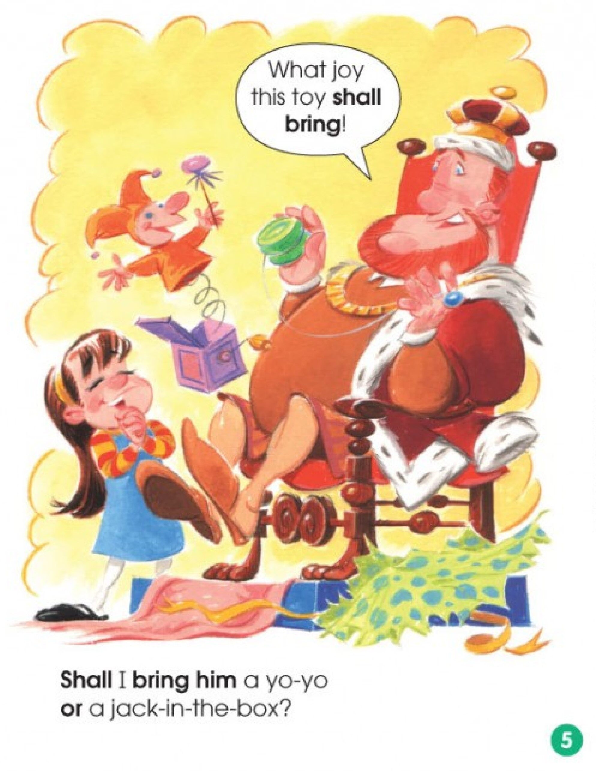 What Shall I Bring the King？绘本故事第5页