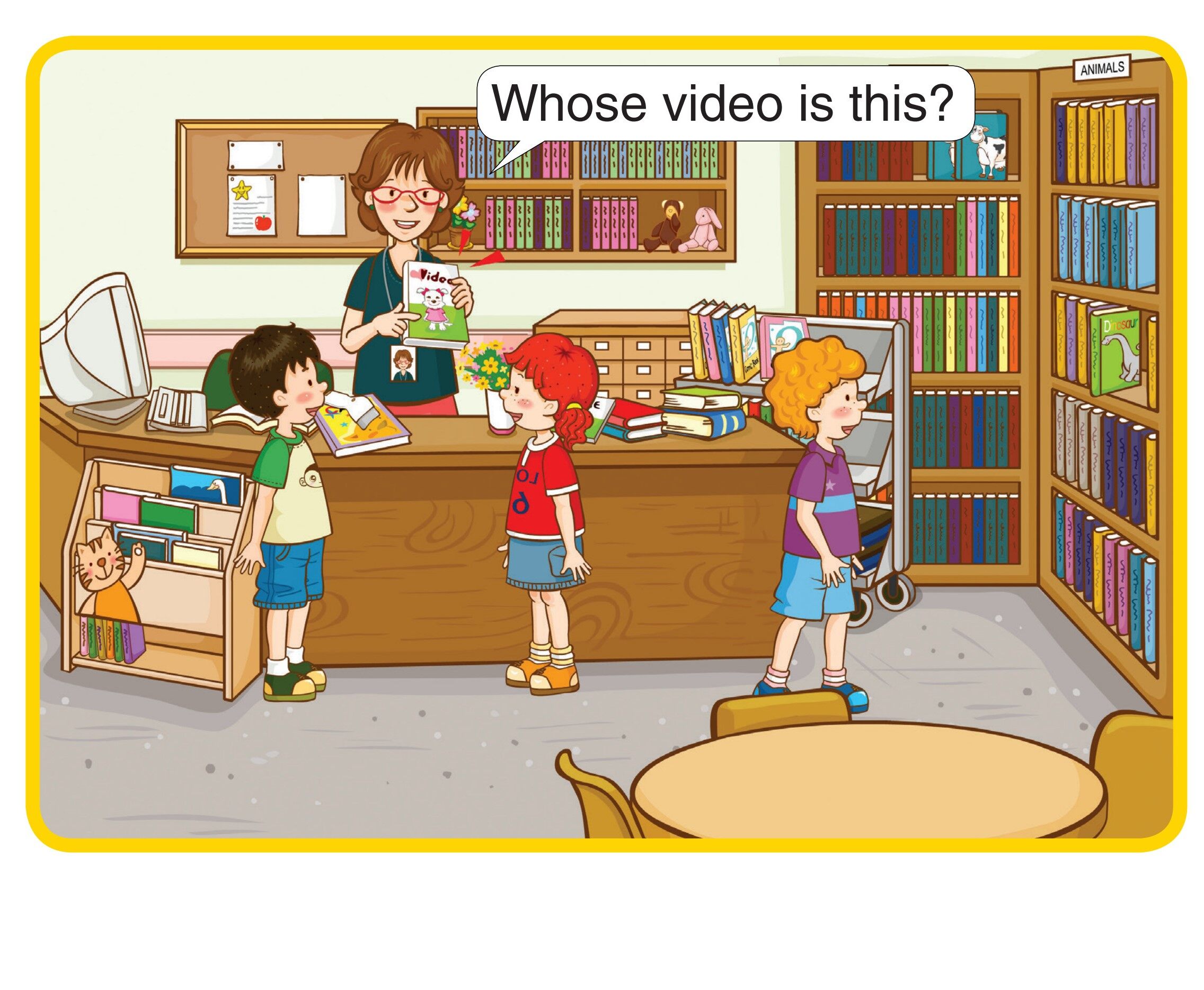 It's His Video绘本故事第4页