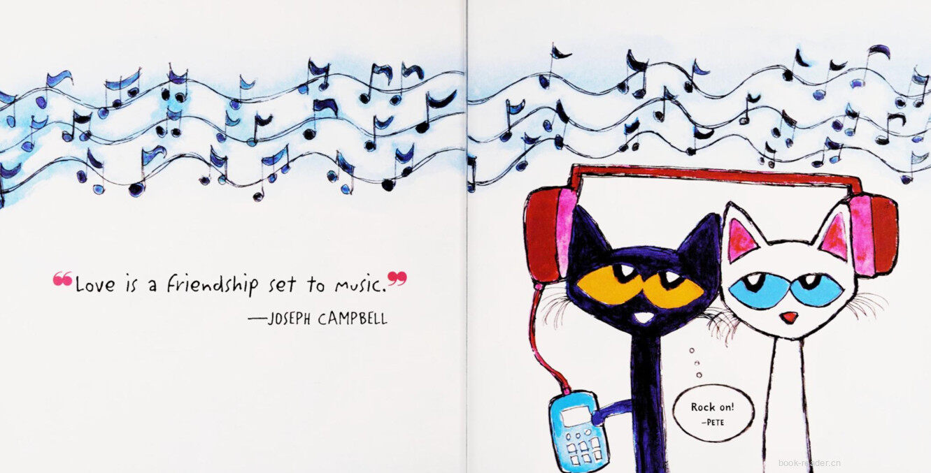 Pete the cat's groovy guide to love绘本故事第3页