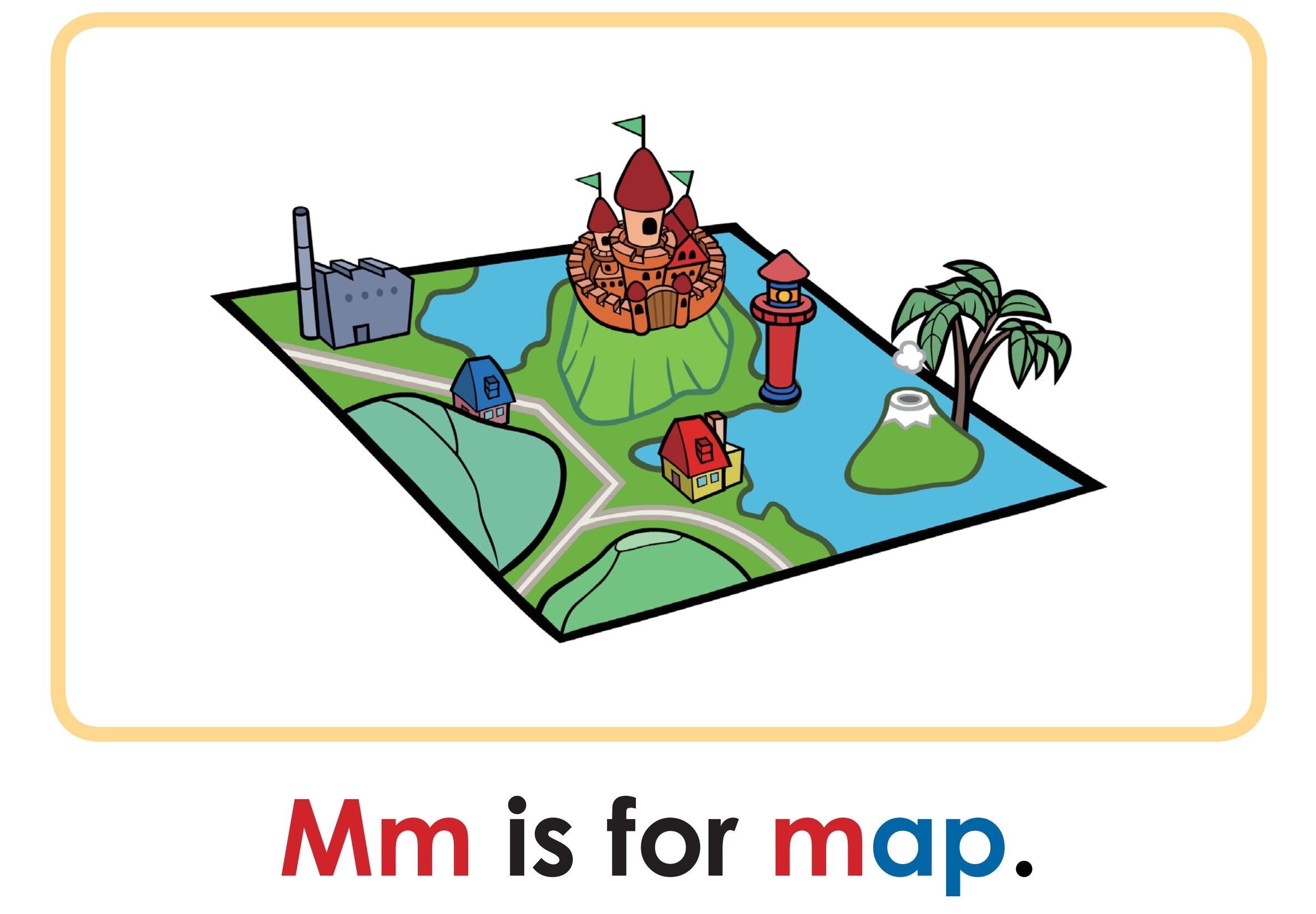 Letter Mm绘本故事第4页