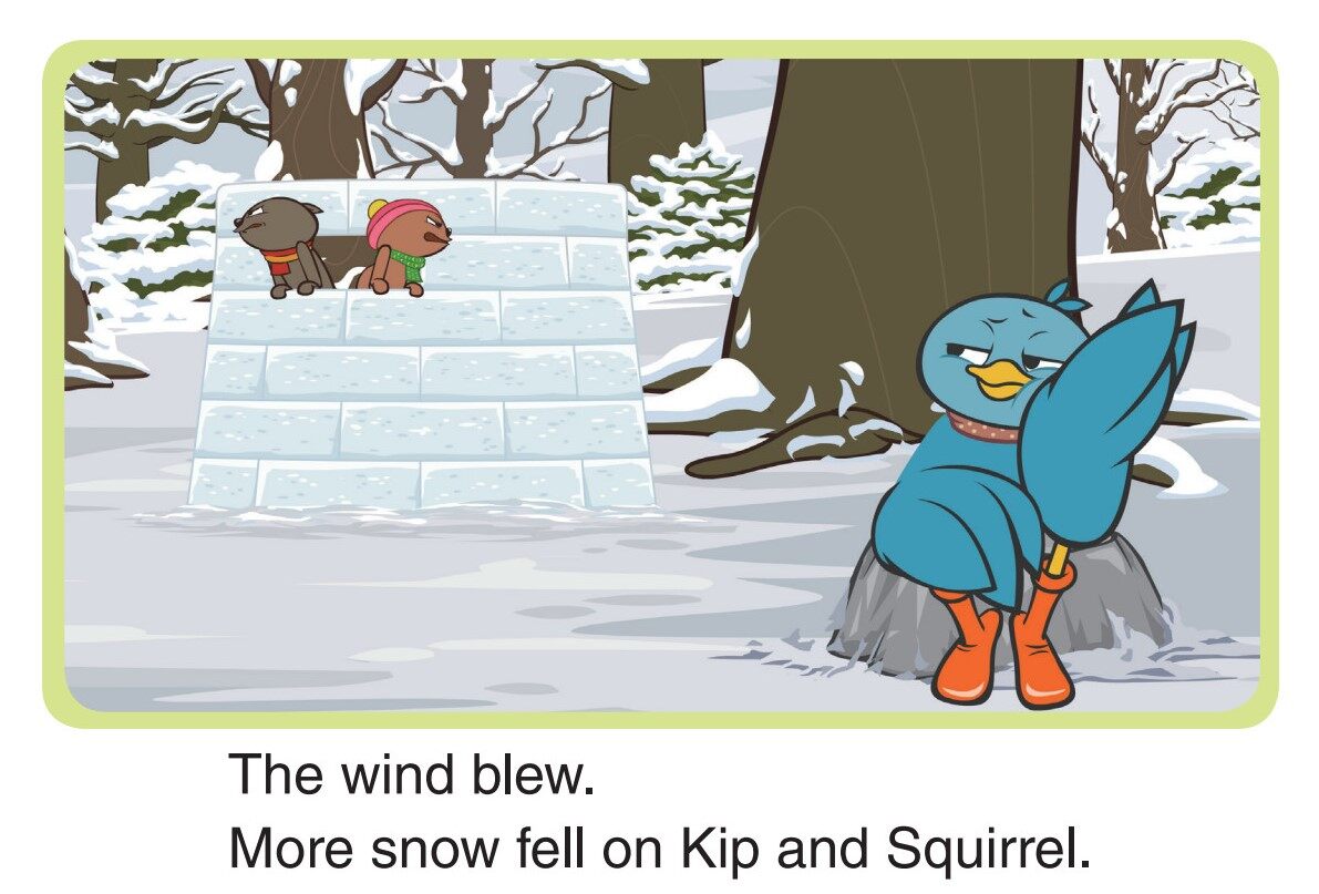 Silly Kip and Squirrel绘本故事第5页