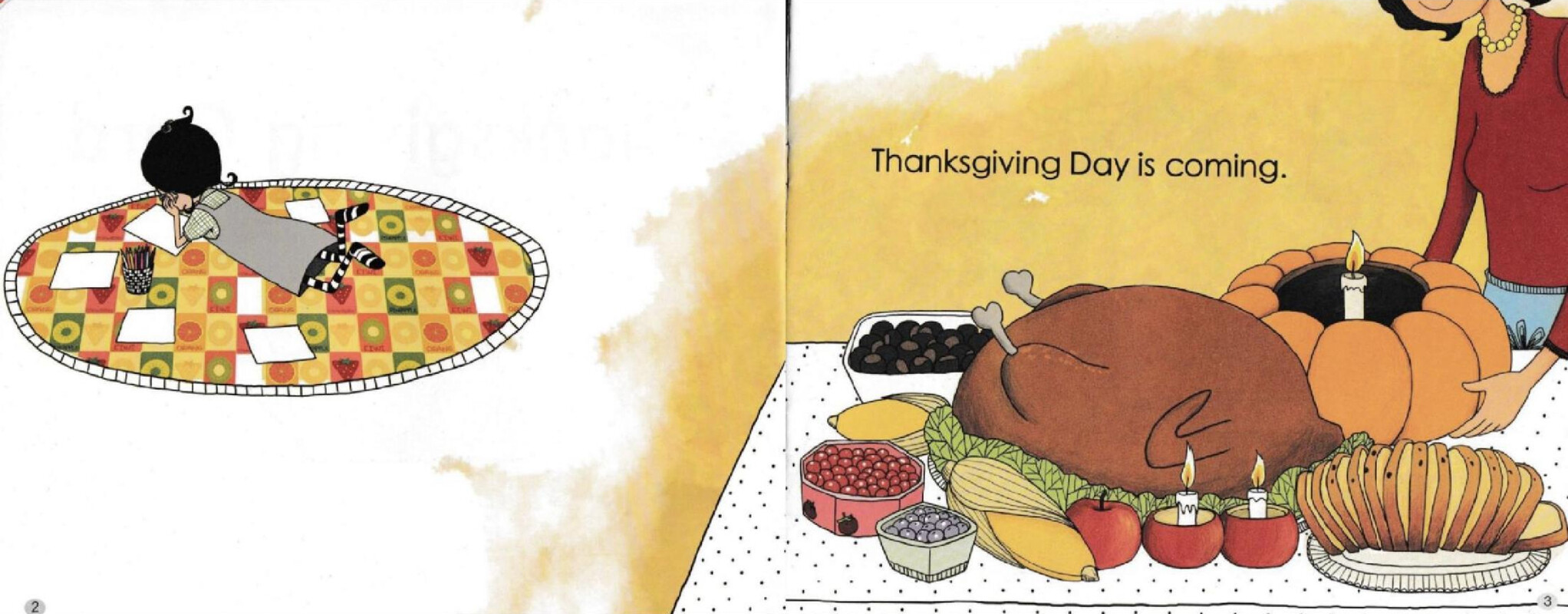 Thanksgiving card绘本故事第3页