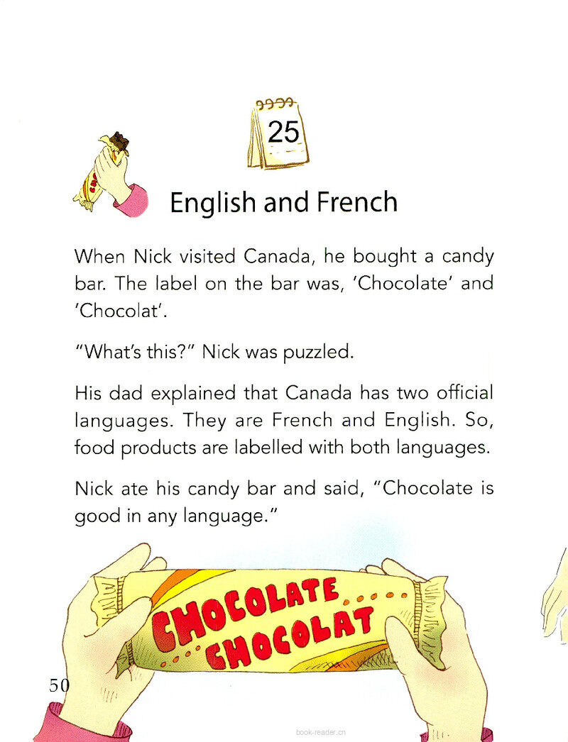 English and French绘本故事第2页