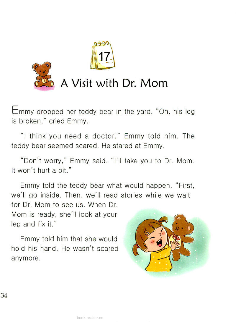 A Visit with Dr. Mom绘本故事第2页