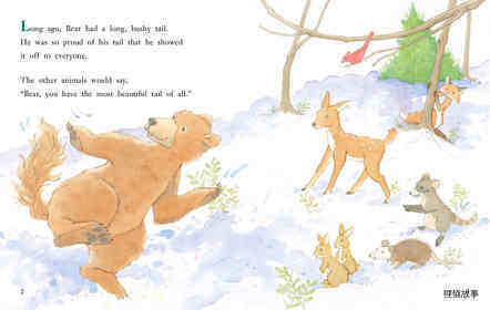How Bear Lost His Tail绘本故事第3页