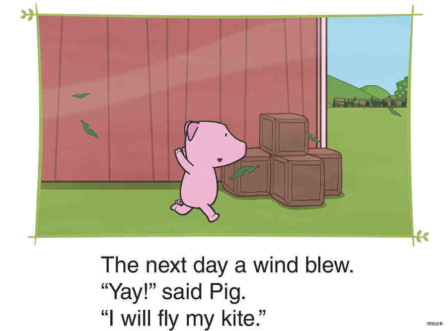 Pig's New Kite绘本故事第4页