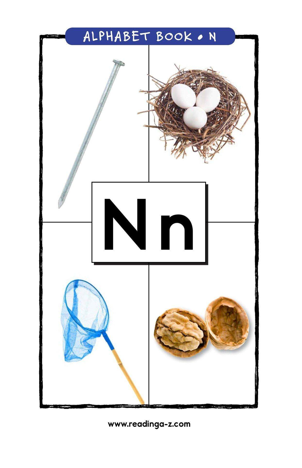 Letter N绘本故事第2页