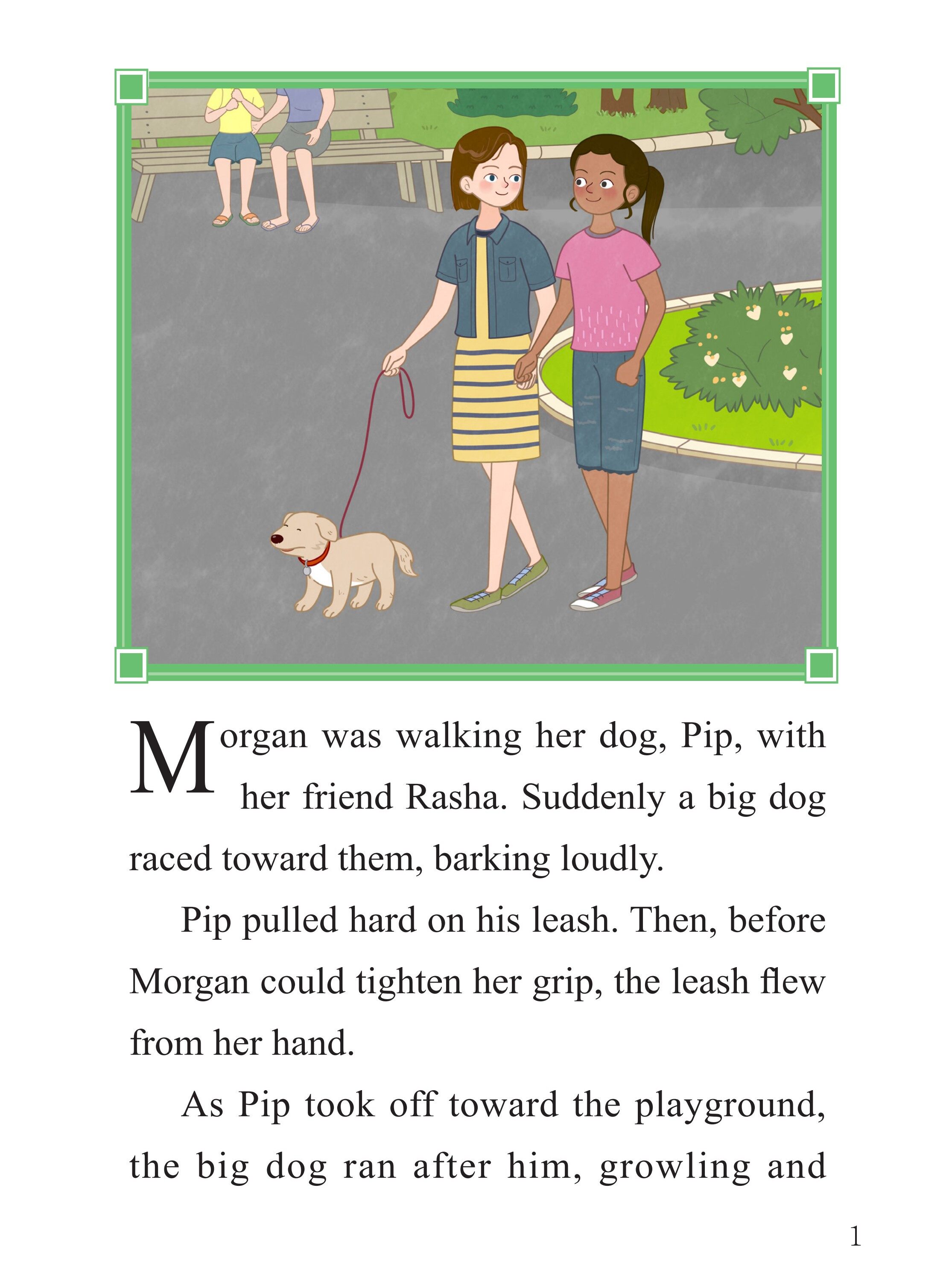 Taking Action绘本故事第2页