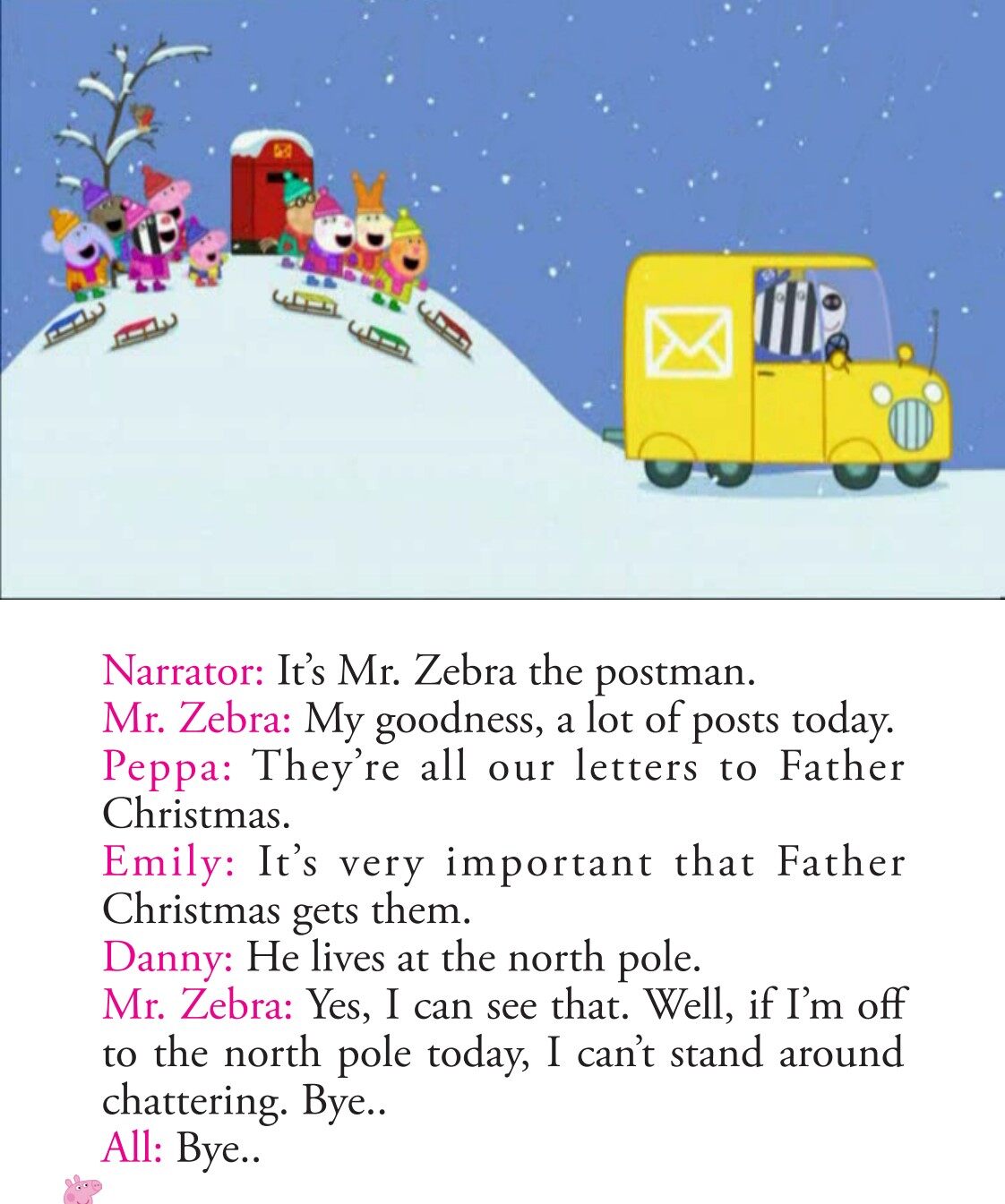 Peppas Christmas绘本故事第5页