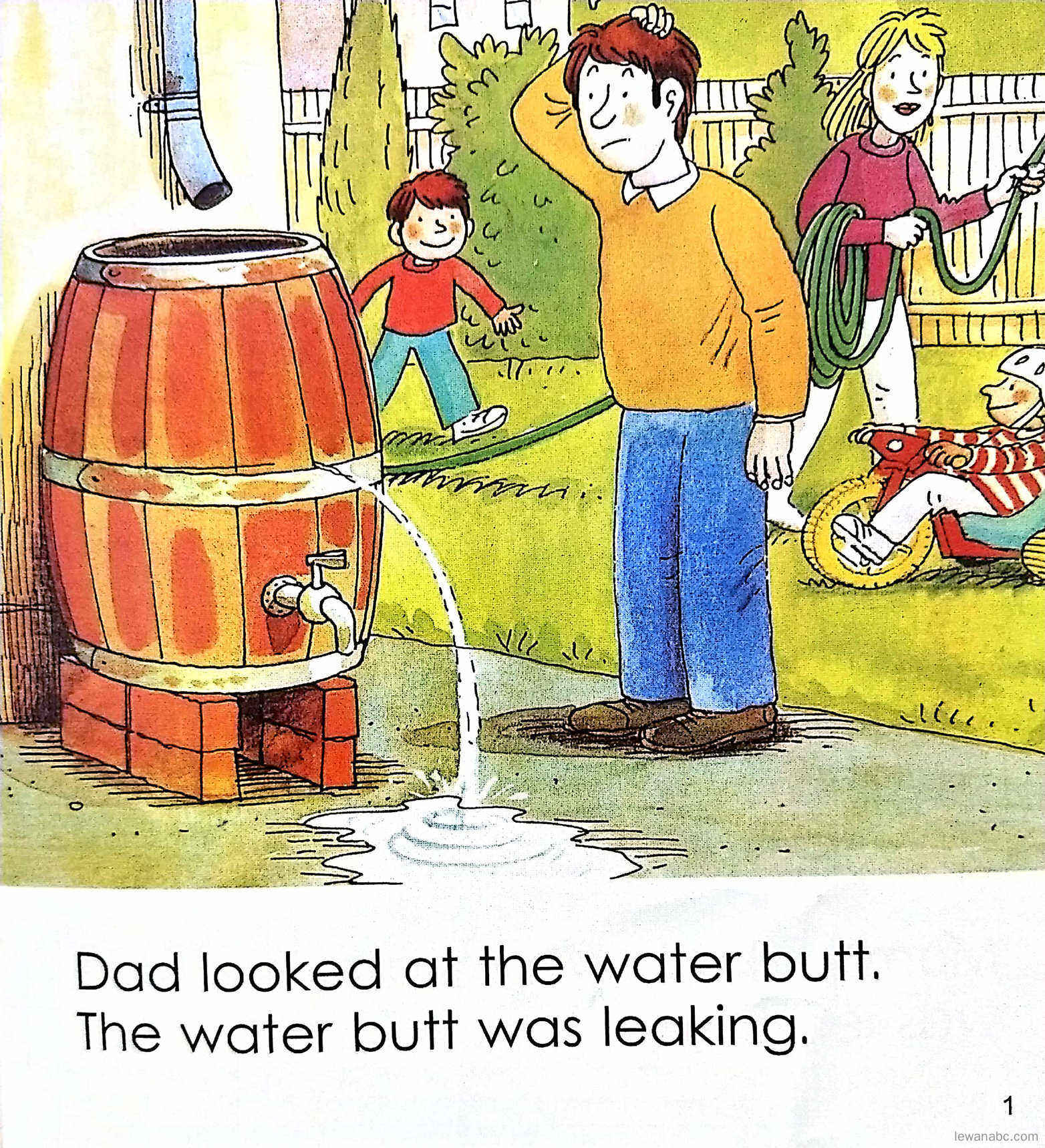 Everyone Got wet绘本故事第3页