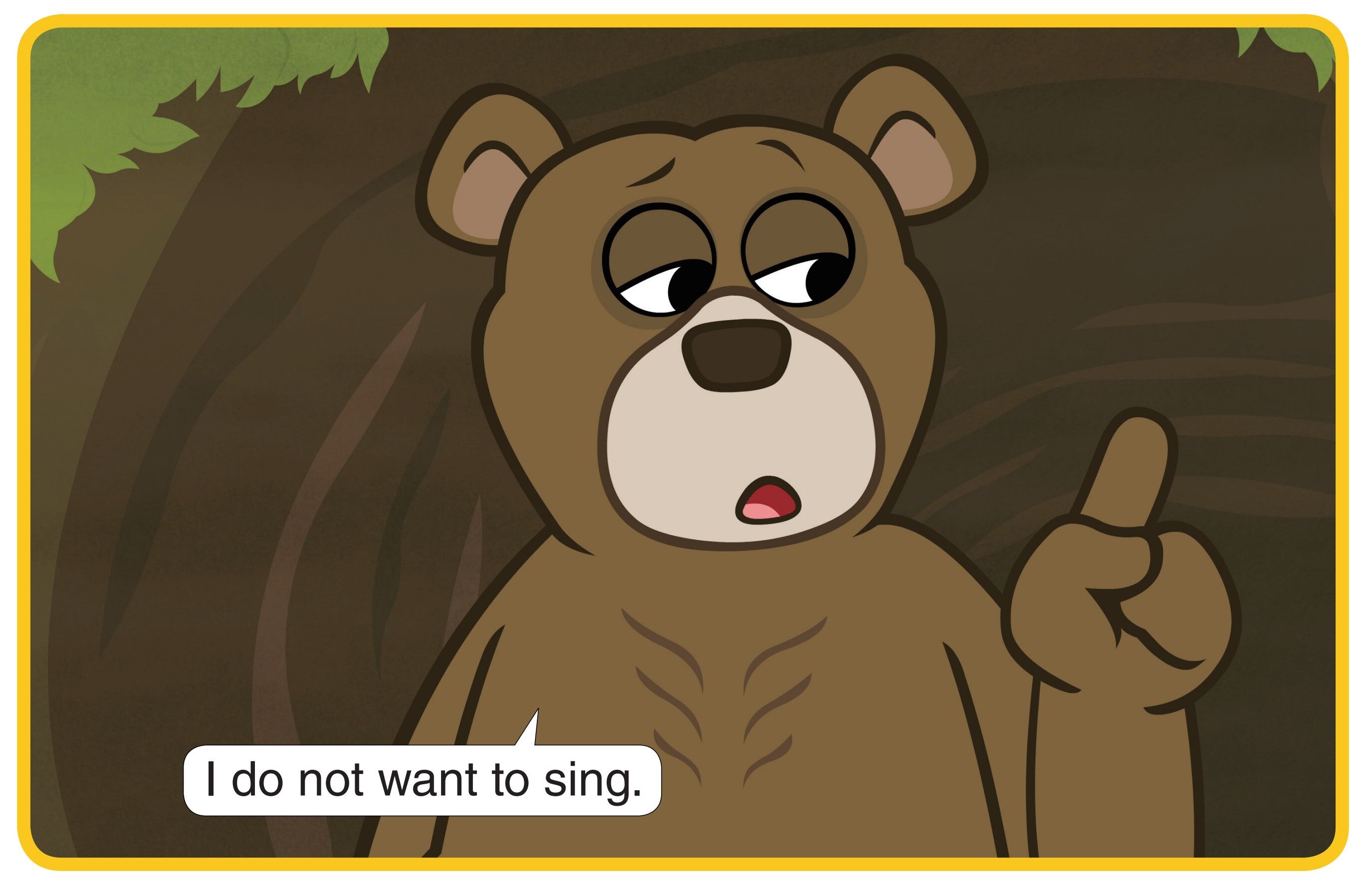 I Want to Sing绘本故事第4页