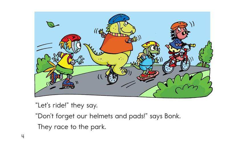 Monsters on Wheels绘本故事第4页